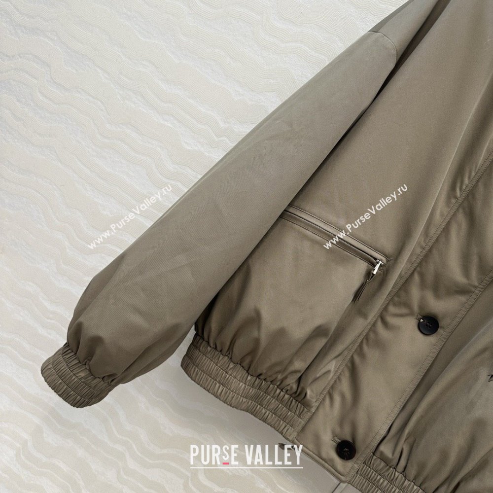 The Row Down Jacket R121831 Dark Khaki 2025 (Q-25121831)