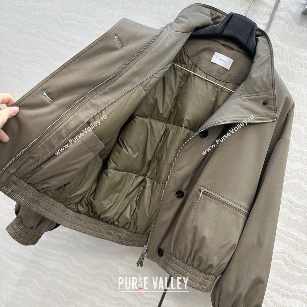 The Row Down Jacket R121831 Dark Khaki 2025 (Q-25121831)