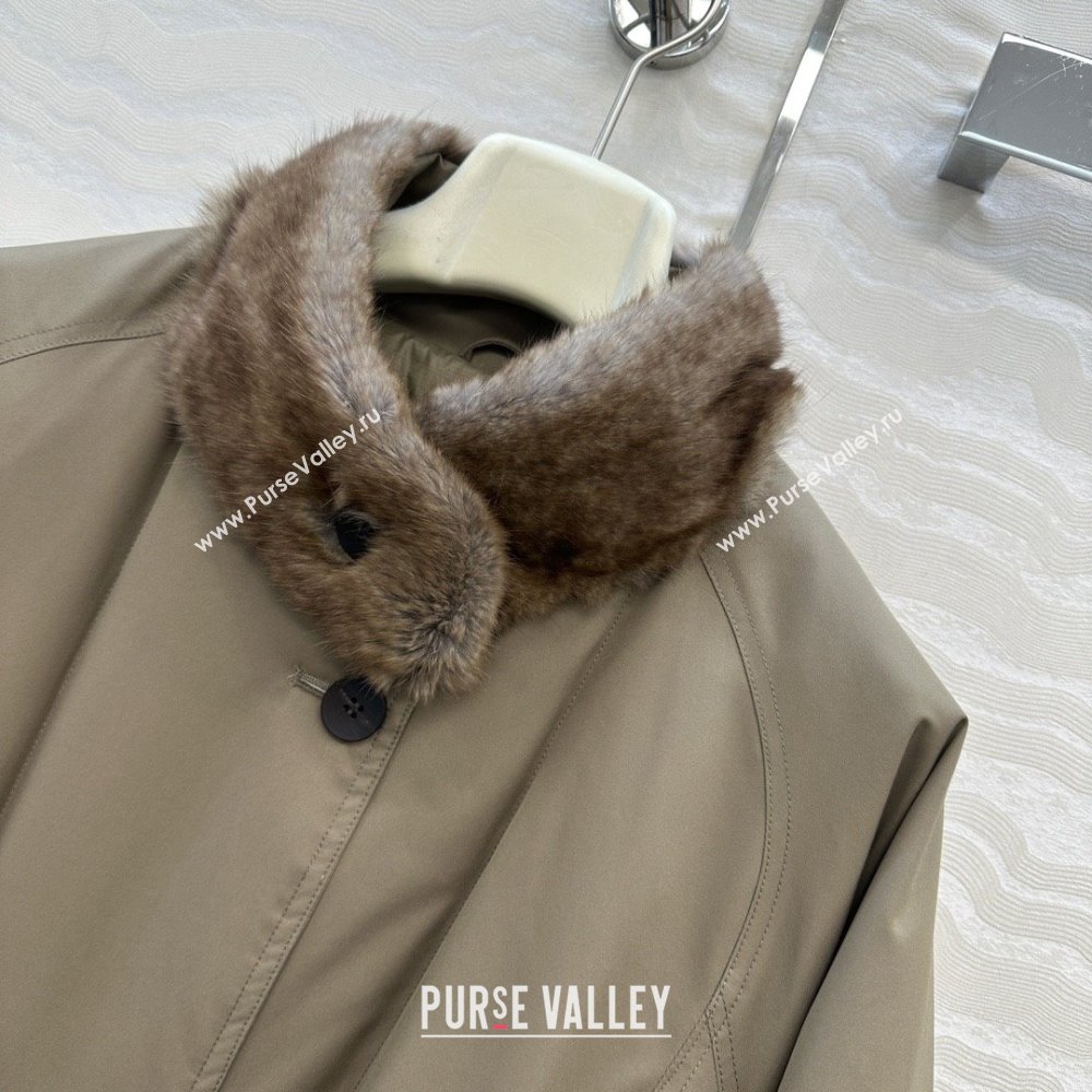 The Row Down Jacket R121829 Dark Khaki 2025 (Q-25121829)