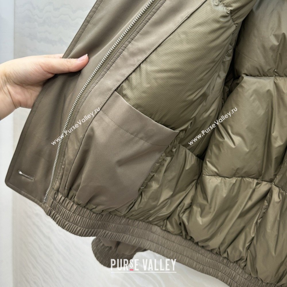 The Row Down Jacket R121831 Dark Khaki 2025 (Q-25121831)