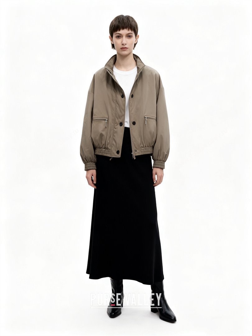 The Row Down Jacket R121831 Dark Khaki 2025 (Q-25121831)