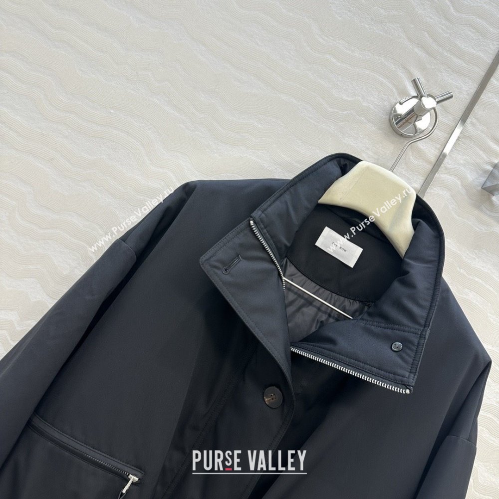 The Row Down Jacket R121832 Black 2025 (Q-25121832)