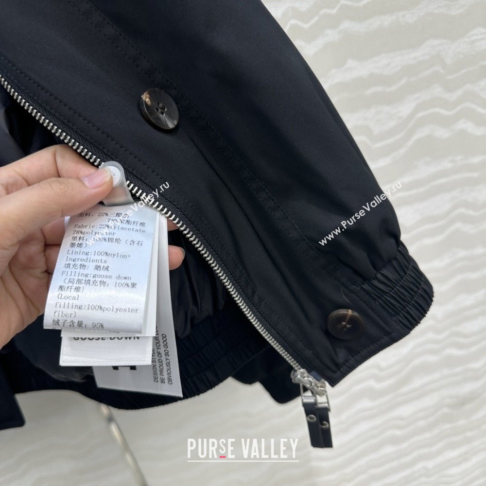 The Row Down Jacket R121832 Black 2025 (Q-25121832)