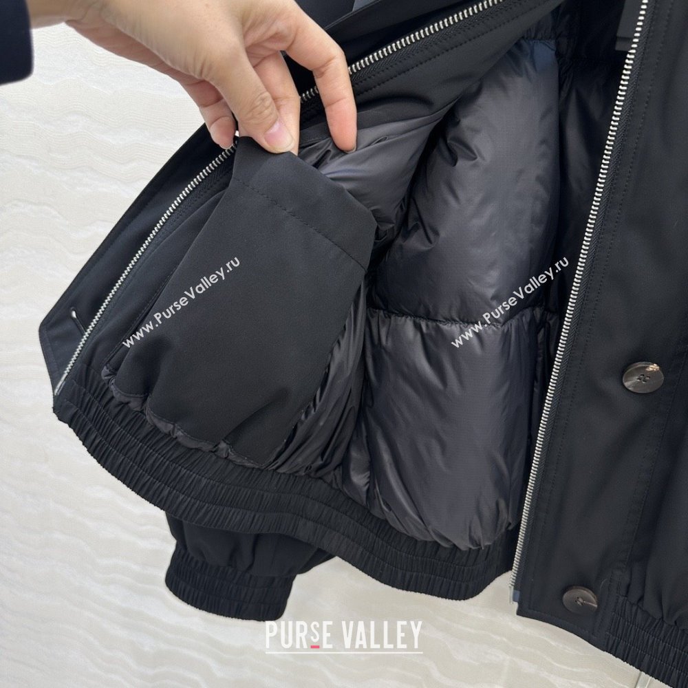 The Row Down Jacket R121832 Black 2025 (Q-25121832)