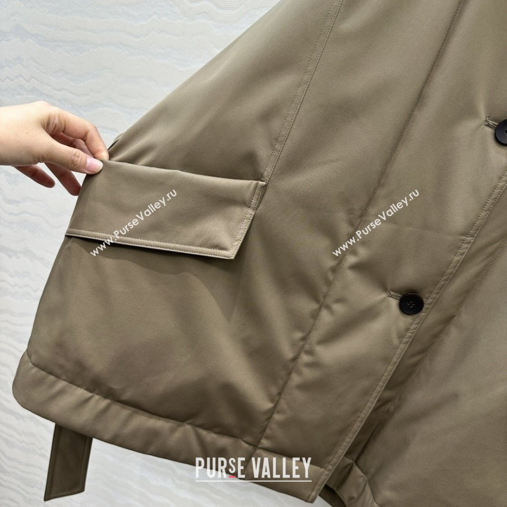 The Row Down Jacket R121829 Dark Khaki 2025 (Q-25121829)