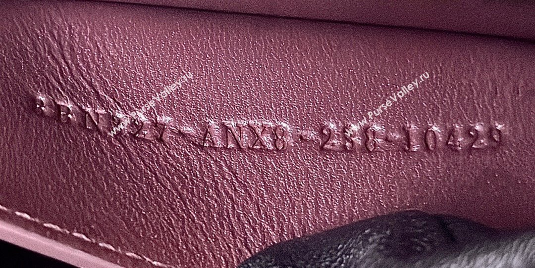 Fendi Peekaboo ISeeU Small Bag in Interlaced Leather 80138M Burgundy 2025 Top (CL-25122512)