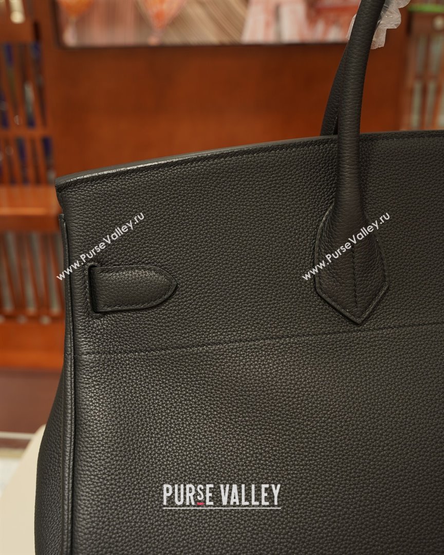 Hermes Multipockets Birkin HAC 50 Bag in Togo Leather Black/Silver 2025(Handmade) (XX-25122603)