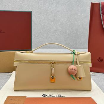 Loro Piana Extra Clutch L29 in Smooth Calfskin 1971 Apricot 2025 (NM-25122516)
