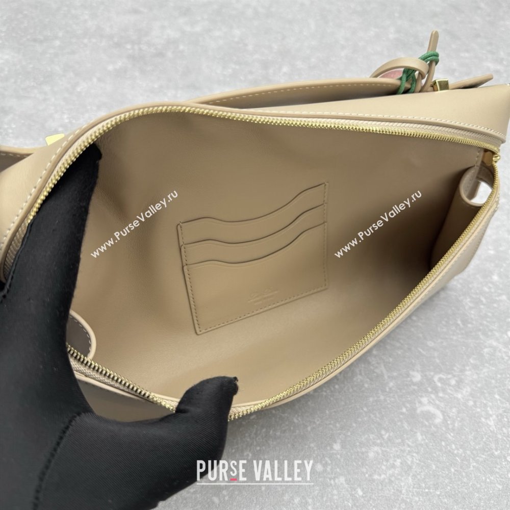 Loro Piana Extra Clutch L29 in Smooth Calfskin 1971 Apricot 2025 (NM-25122516)