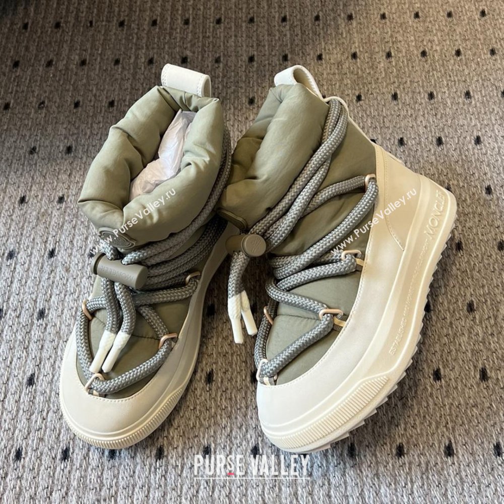 Moncler Altive Mid Snow Boots Green 2025 (MGN-25122906)