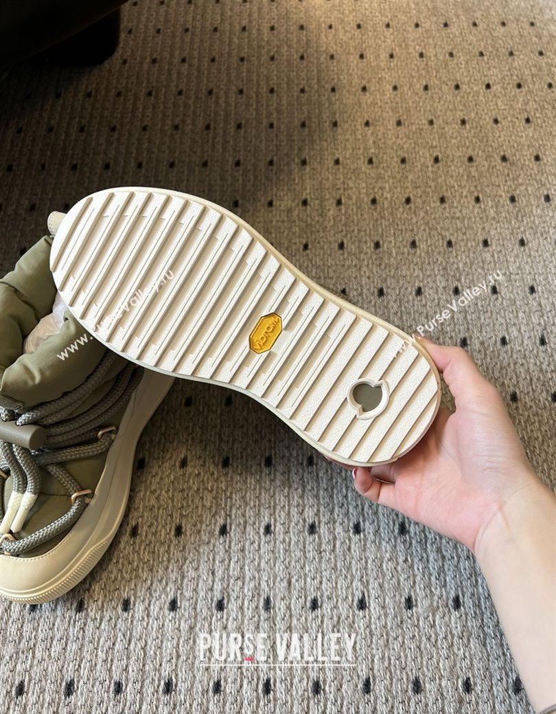 Moncler Altive Mid Snow Boots Green 2025 (MGN-25122906)