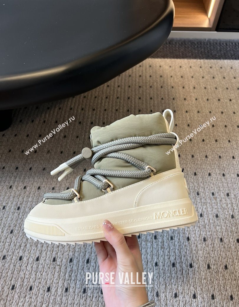 Moncler Altive Mid Snow Boots Green 2025 (MGN-25122906)