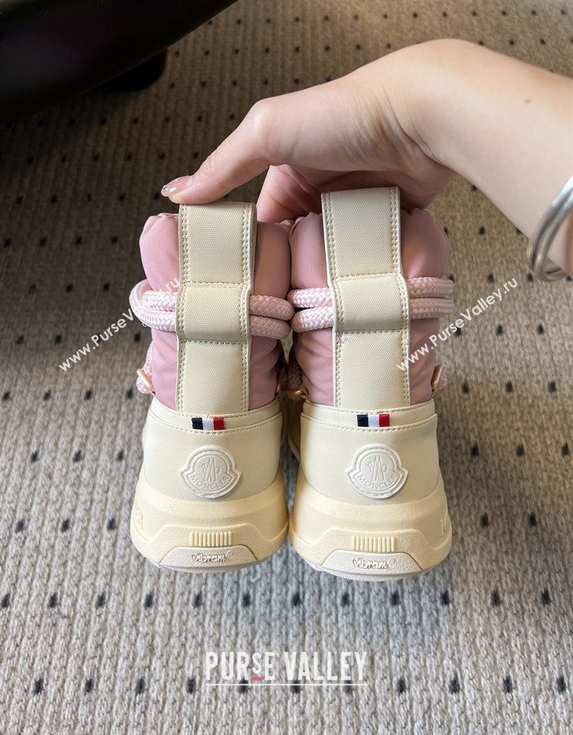 Moncler Altive Mid Snow Boots Pink 2025 (MGN-25122907)