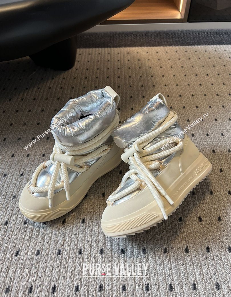 Moncler Altive Mid Snow Boots Silver 2025 (MGN-25122908)