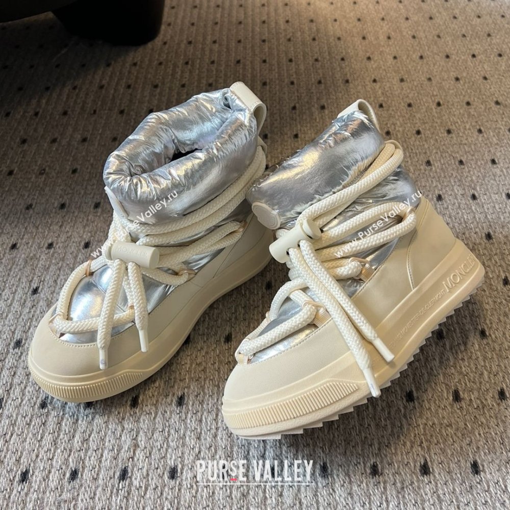 Moncler Altive Mid Snow Boots Silver 2025 (MGN-25122908)