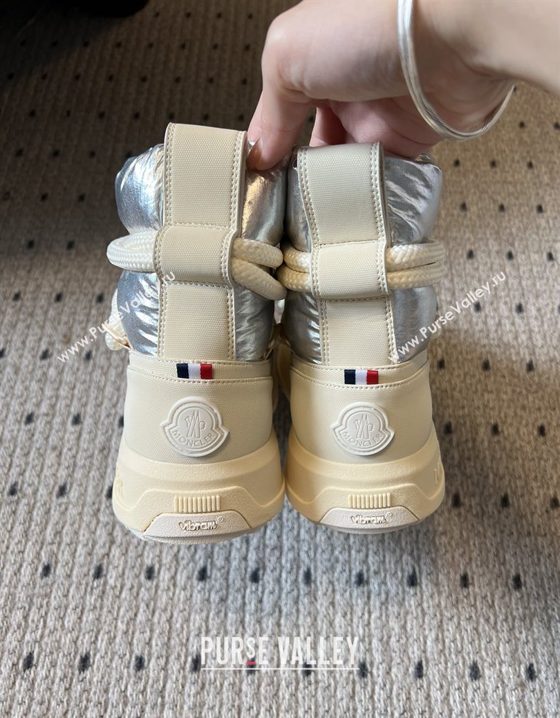 Moncler Altive Mid Snow Boots Silver 2025 (MGN-25122908)