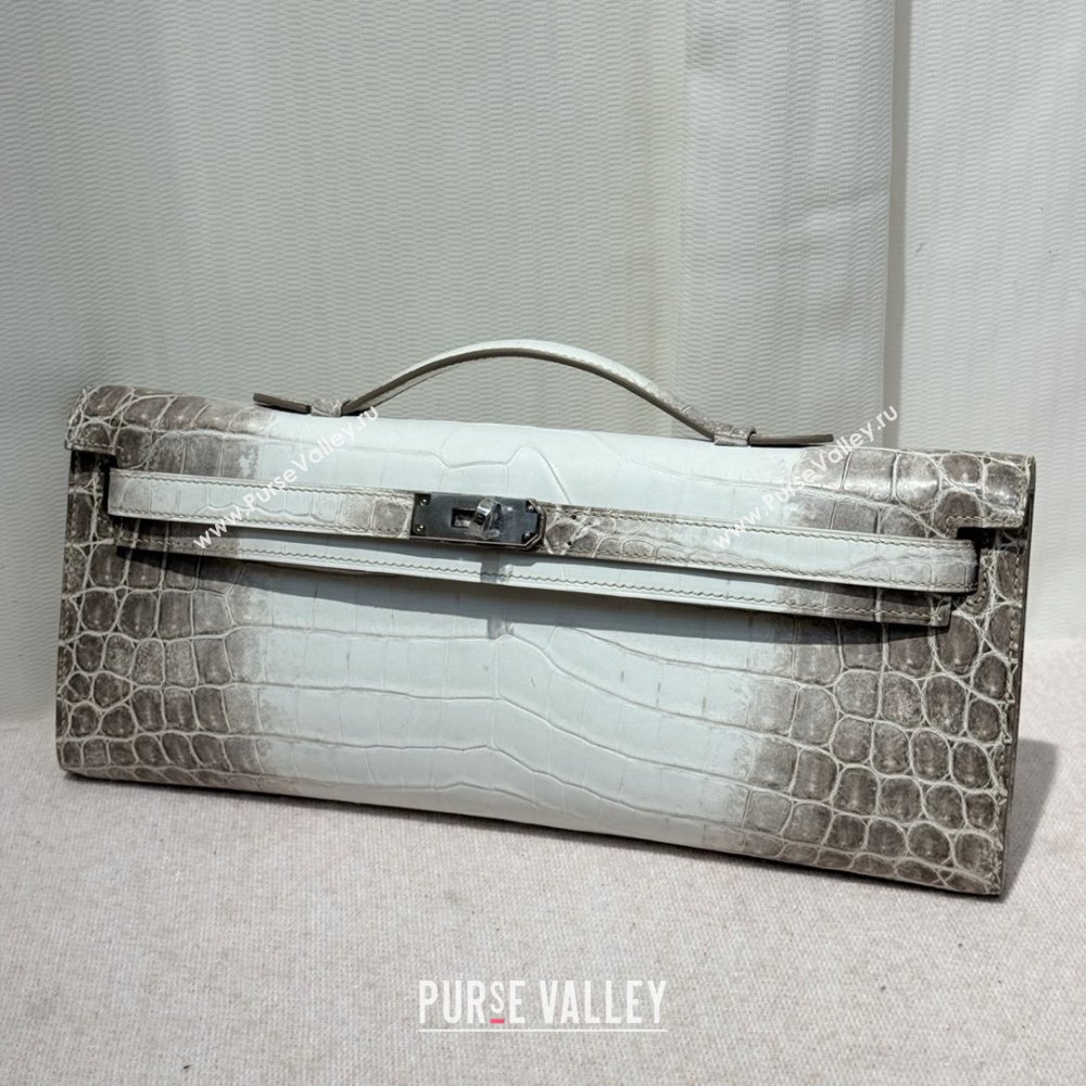 Hermes Kelly Cut Clutch Himalaya Bag 2025 (MEIS-25123101)