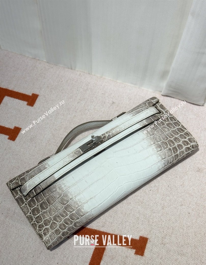 Hermes Kelly Cut Clutch Himalaya Bag 2025 (MEIS-25123101)