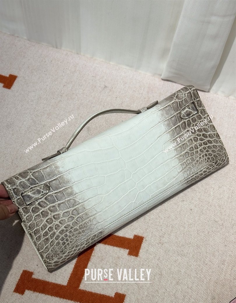 Hermes Kelly Cut Clutch Himalaya Bag 2025 (MEIS-25123101)