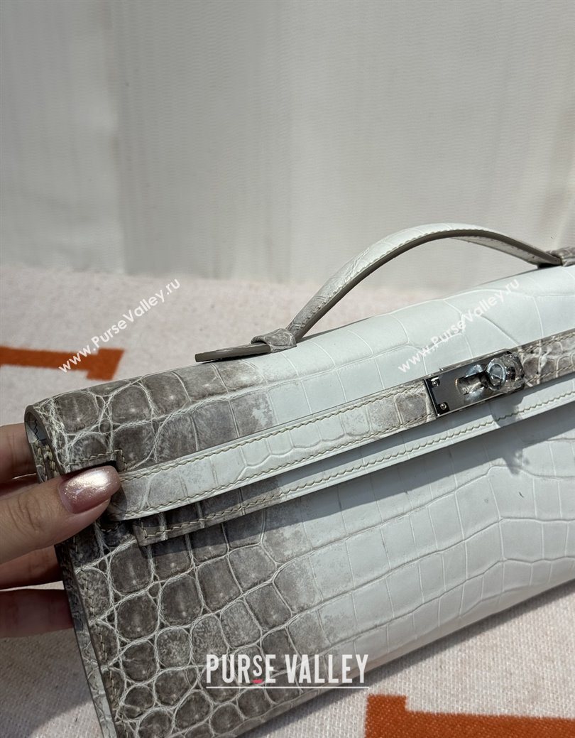 Hermes Kelly Cut Clutch Himalaya Bag 2025 (MEIS-25123101)