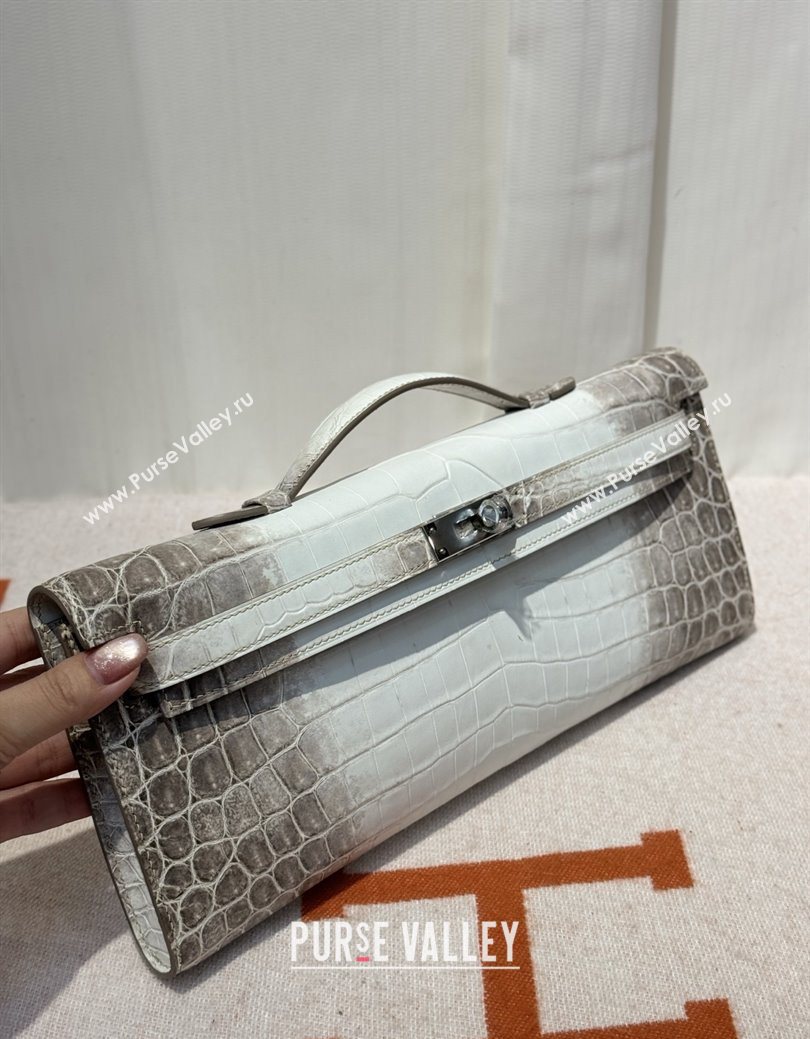 Hermes Kelly Cut Clutch Himalaya Bag 2025 (MEIS-25123101)