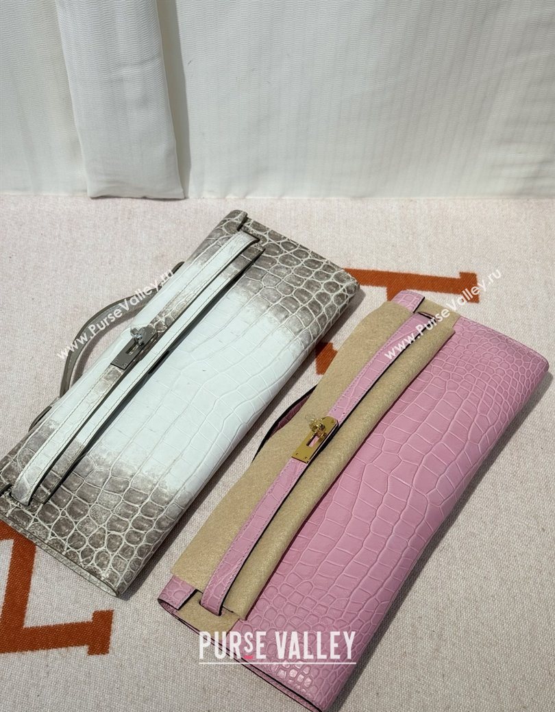 Hermes Kelly Cut Clutch Himalaya Bag 2025 (MEIS-25123101)