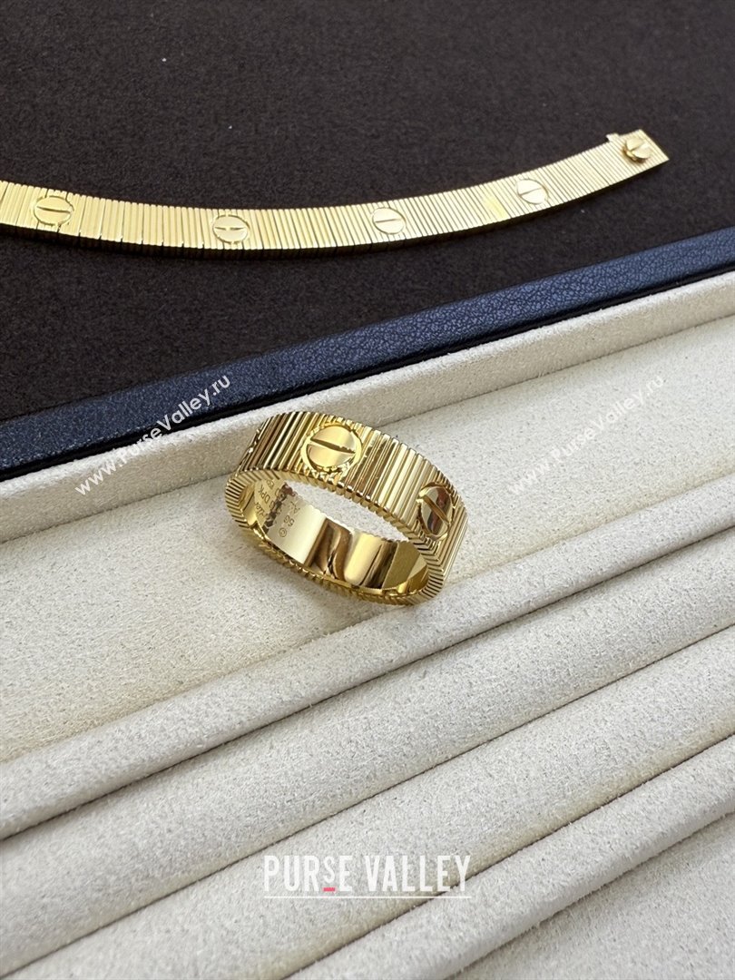 Cartier LOVE Unlimited Ring C1407 Yellow Gold 2026 (YF-26010407)