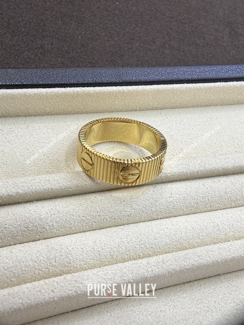 Cartier LOVE Unlimited Ring C1407 Yellow Gold 2026 (YF-26010407)
