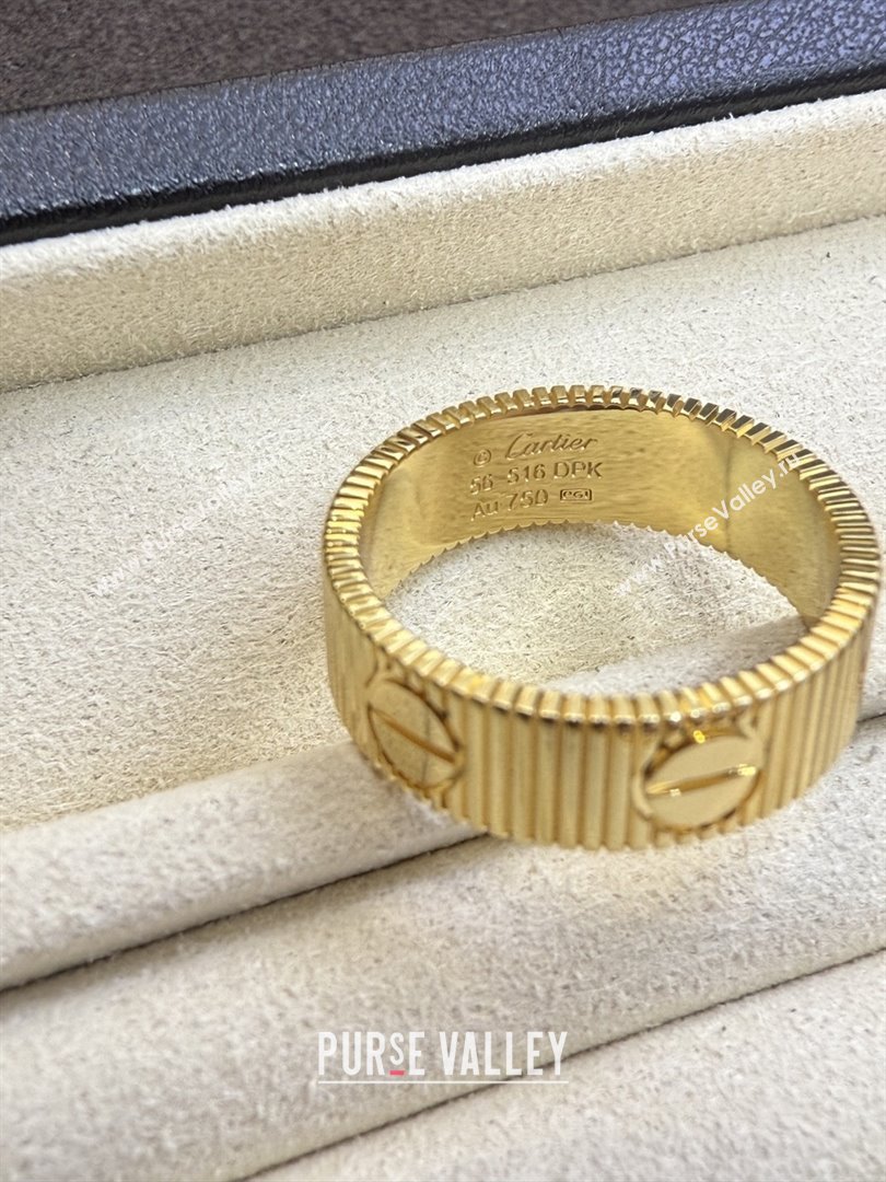 Cartier LOVE Unlimited Ring C1407 Yellow Gold 2026 (YF-26010407)