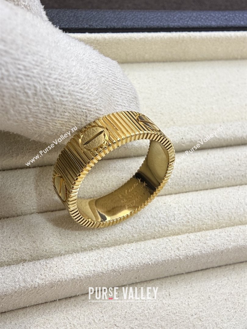 Cartier LOVE Unlimited Ring C1407 Yellow Gold 2026 (YF-26010407)