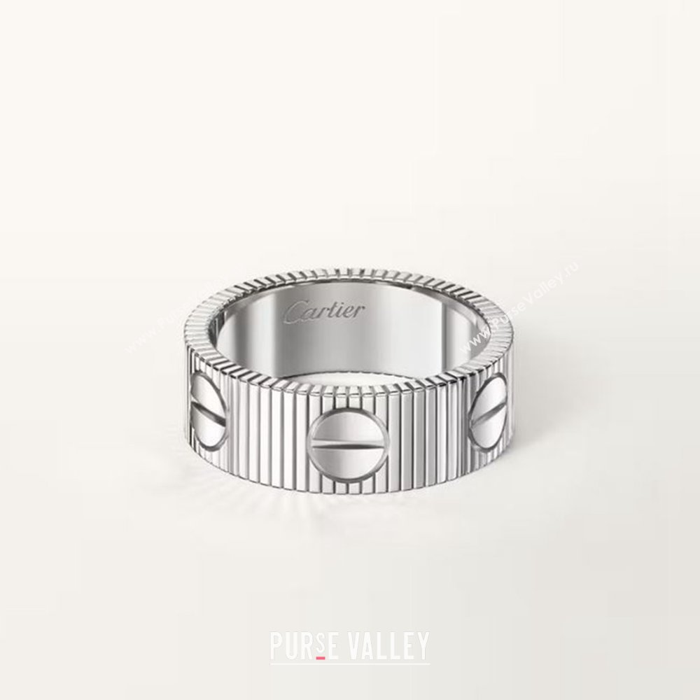Cartier LOVE Unlimited Ring 18K White Gold 2026 Original Quality (26010406)
