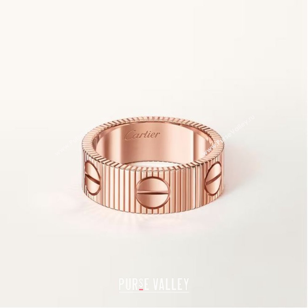 Cartier LOVE Unlimited Ring 18K Rose Gold 2026 Original Quality (26010405)