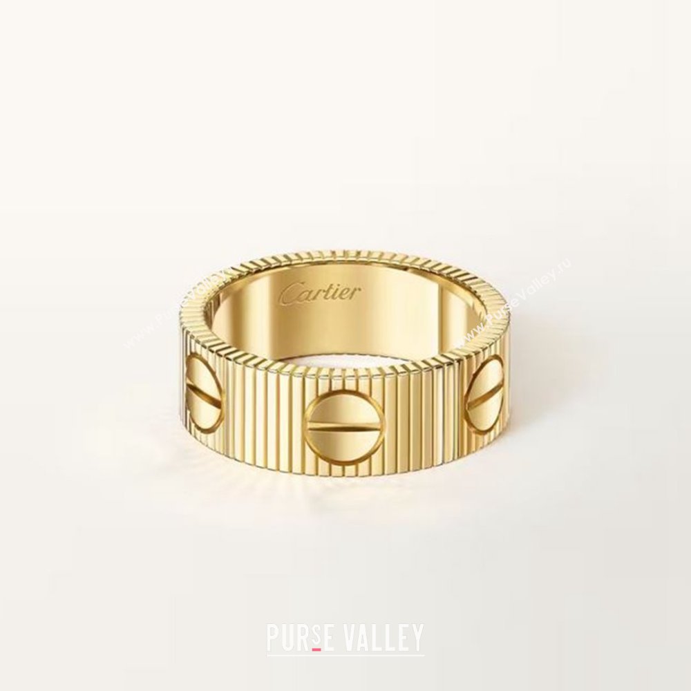 Cartier LOVE Unlimited Ring 18K Yellow Gold 2026 Original Quality (26010404)