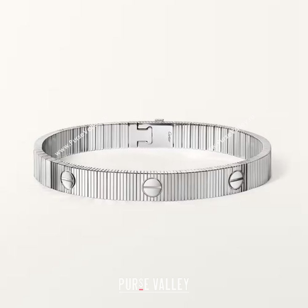 Cartier LOVE Unlimited Bracelet, Flexible 18K White Gold 2026 Original Quality (26010403)