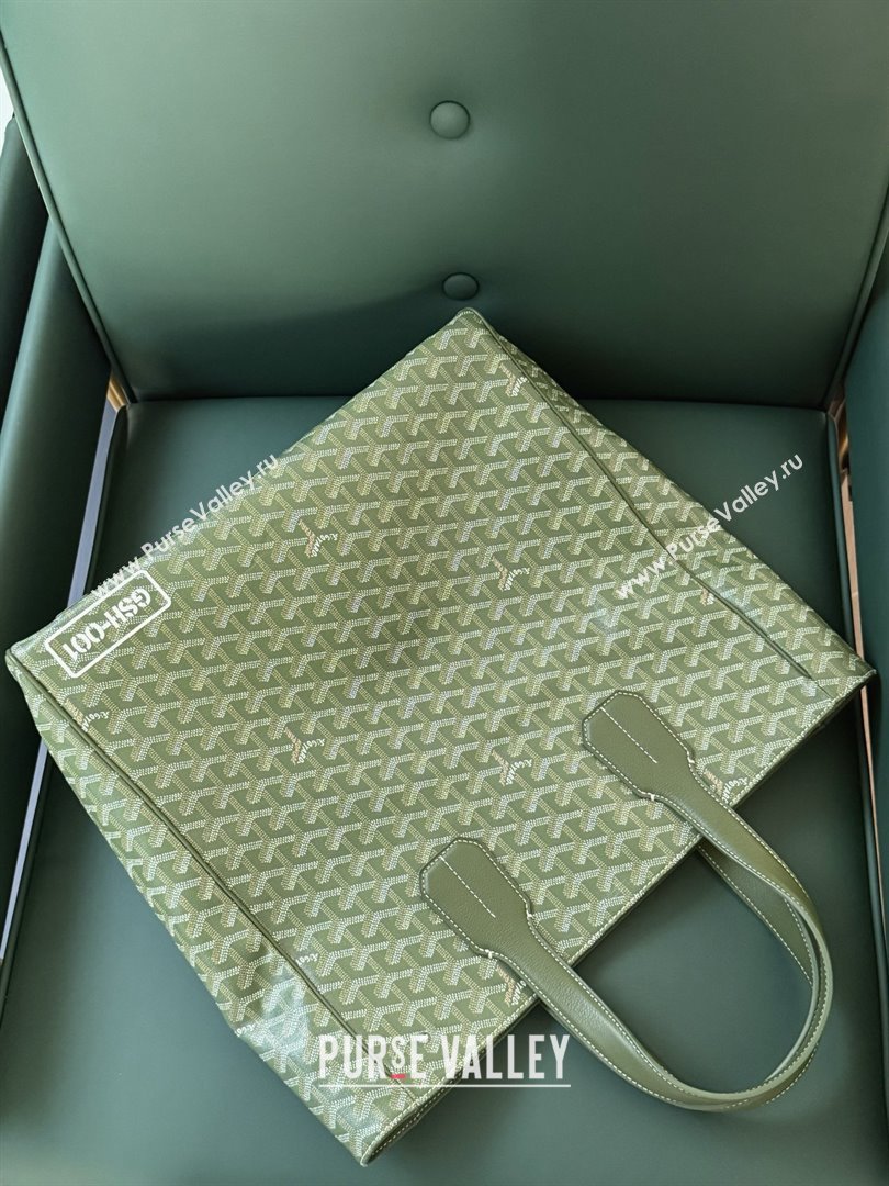 Goyard Voltaire Bag 0201513 Khaki Green 2025 (ZH-26011506)