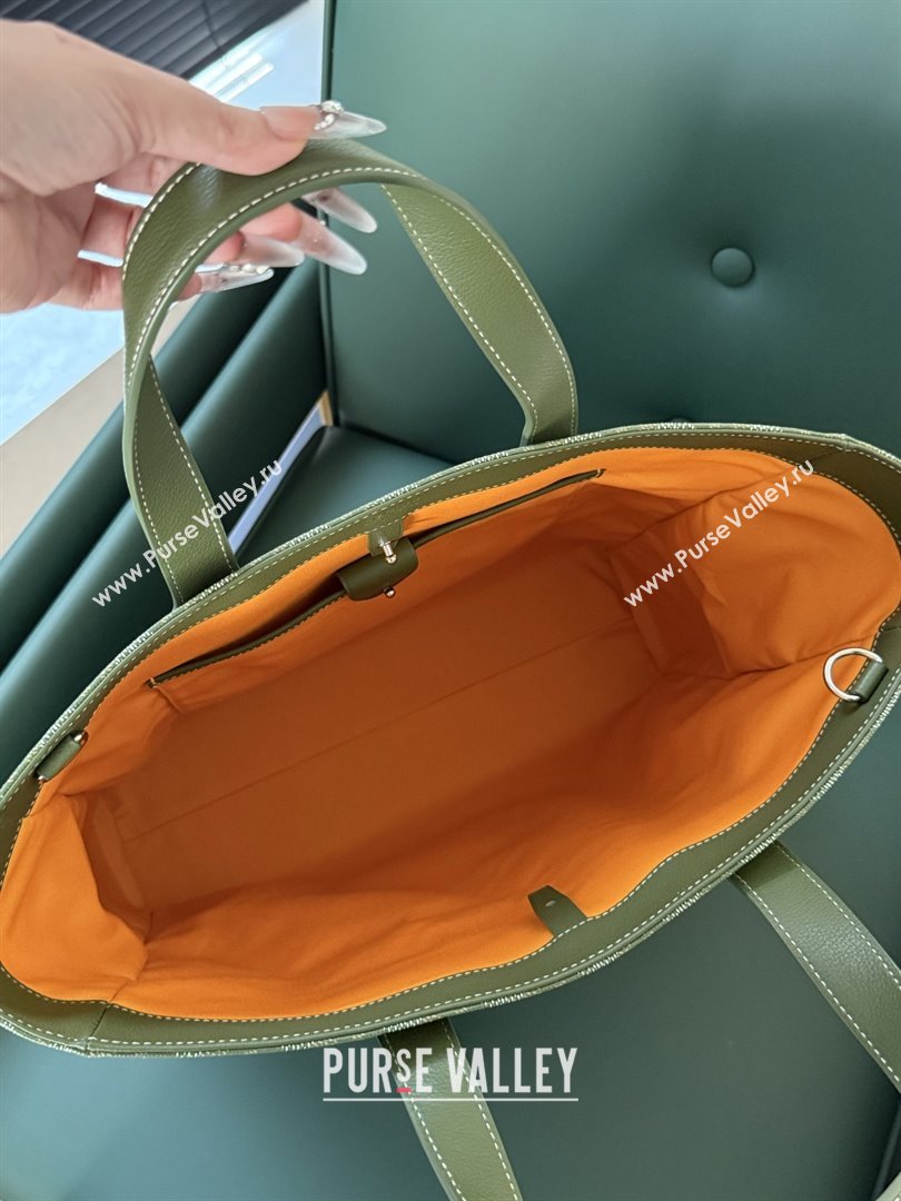 Goyard Voltaire Bag 0201513 Khaki Green 2025 (ZH-26011506)
