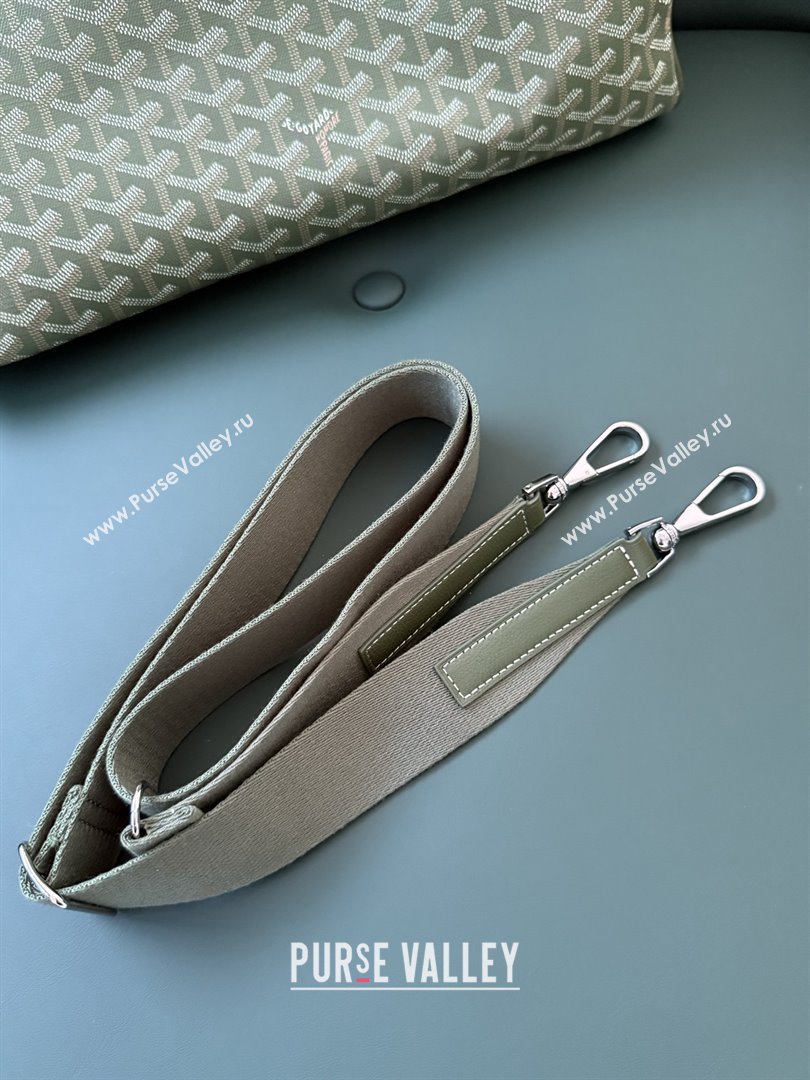 Goyard Voltaire Bag 0201513 Khaki Green 2025 (ZH-26011506)