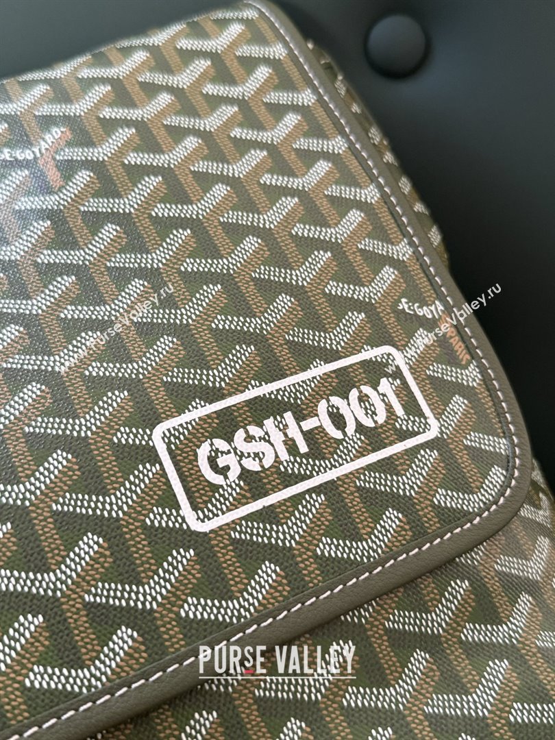 Goyard Capetien MM Messenger Bag 020192 Khaki Green 2025 (ZH-26011507)