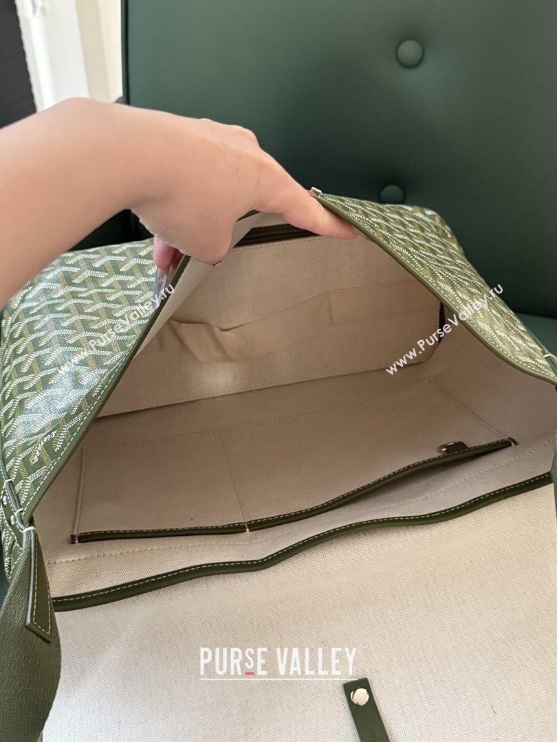 Goyard Capetien MM Messenger Bag 020192 Khaki Green 2025 (ZH-26011507)
