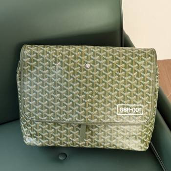 Goyard Capetien MM Messenger Bag 020192 Khaki Green 2025 (ZH-26011507)