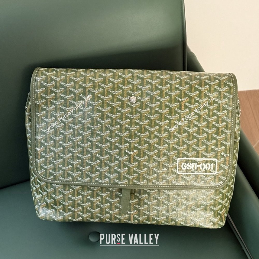 Goyard Capetien MM Messenger Bag 020192 Khaki Green 2025 (ZH-26011507)