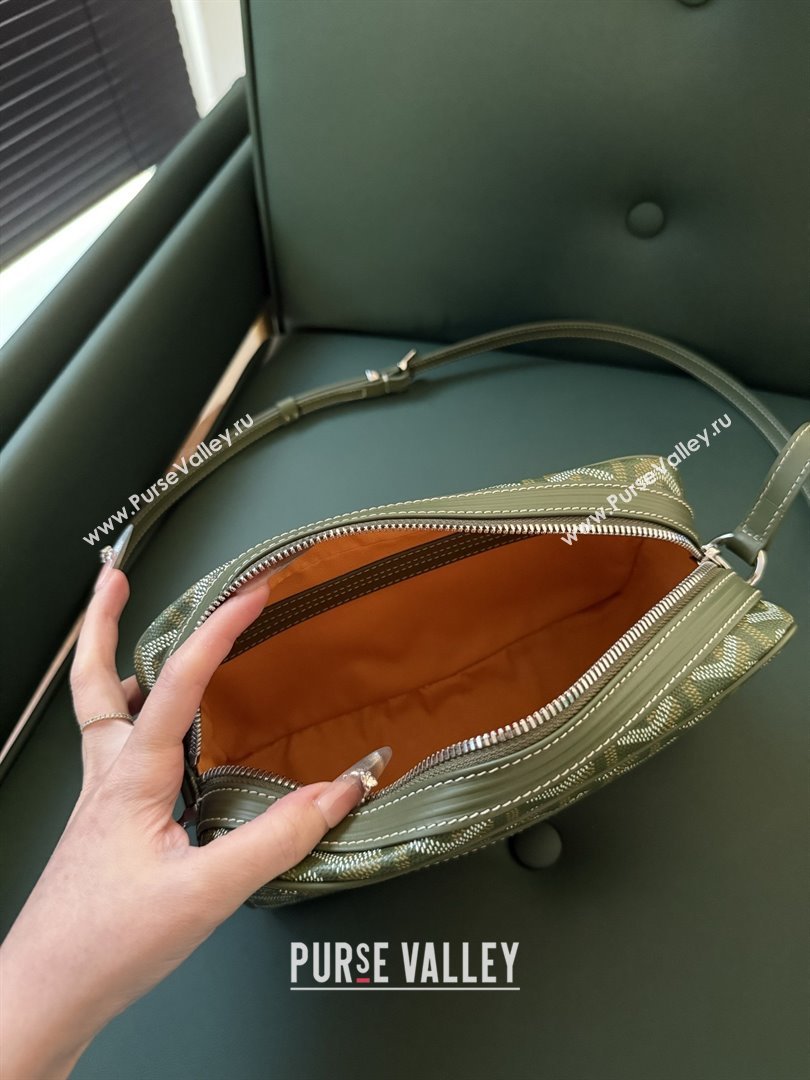 Goyard Cap-Vert PM Camera Bag 8013 Khaki Green 2025 (ZH-26011509)