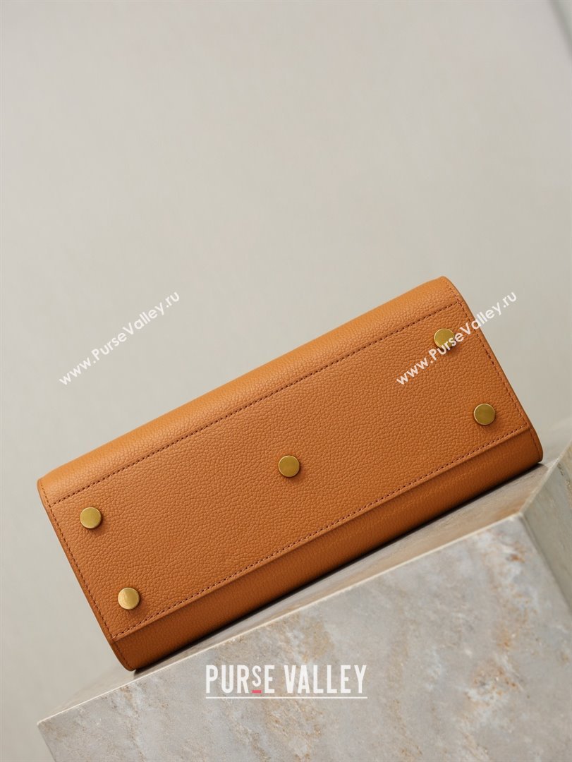 Saint Laurent Sac De Jour Baby Tote bag in Grained Leather 421863/477477 Brown 2026 (YY-26010721)