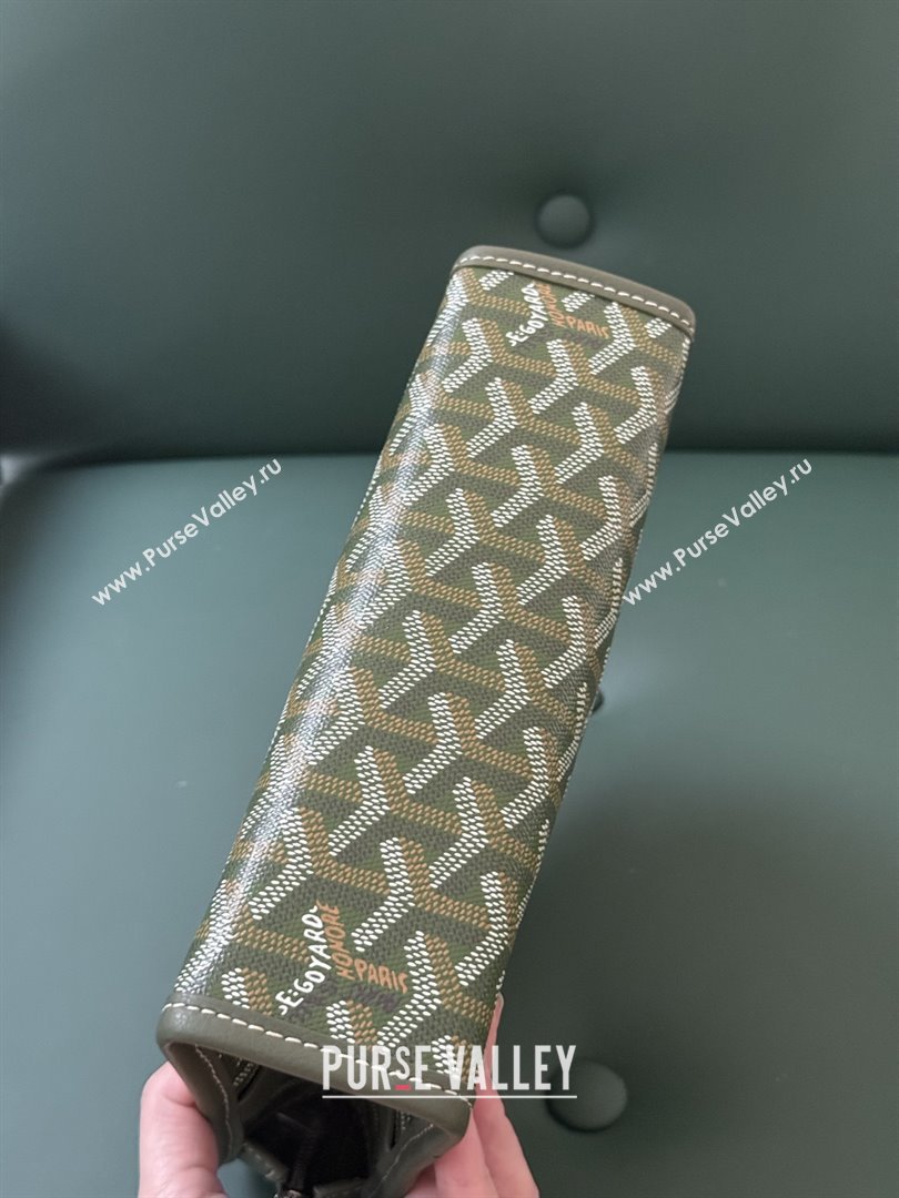 Goyard Jouvence PM Toiletry Clutch Bag 020800 Khaki Green 2025 (ZH-26011501)
