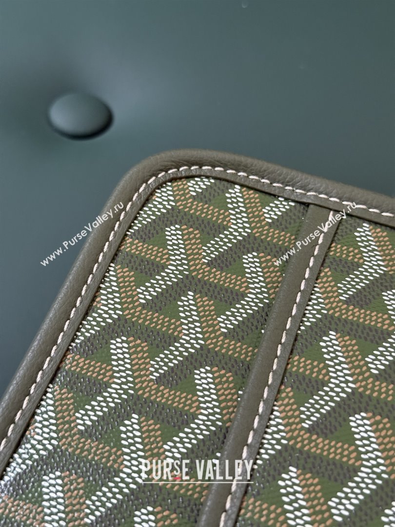 Goyard Jouvence PM Toiletry Clutch Bag 020800 Khaki Green 2025 (ZH-26011501)