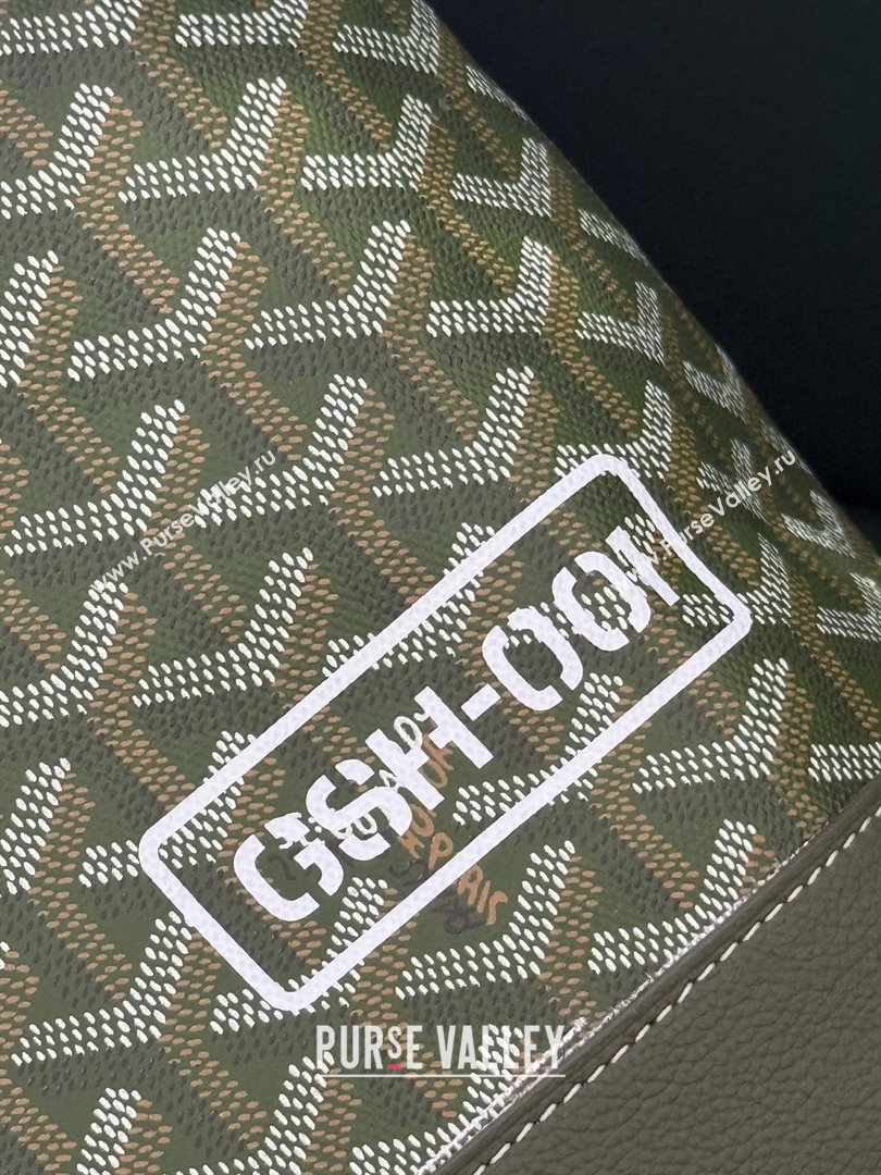 Goyard Cisalpin Backpack 020153 Khaki Green 2025 (ZH-26011503)