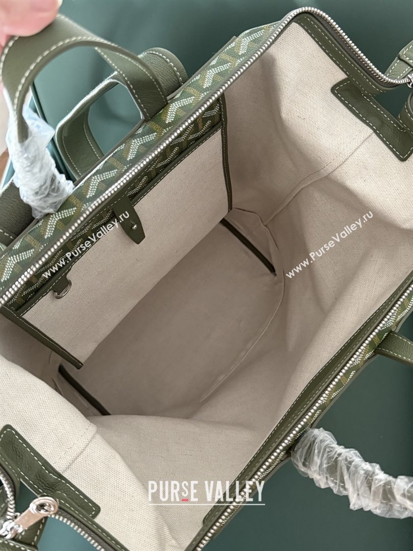 Goyard Cisalpin Backpack 020153 Khaki Green 2025 (ZH-26011503)