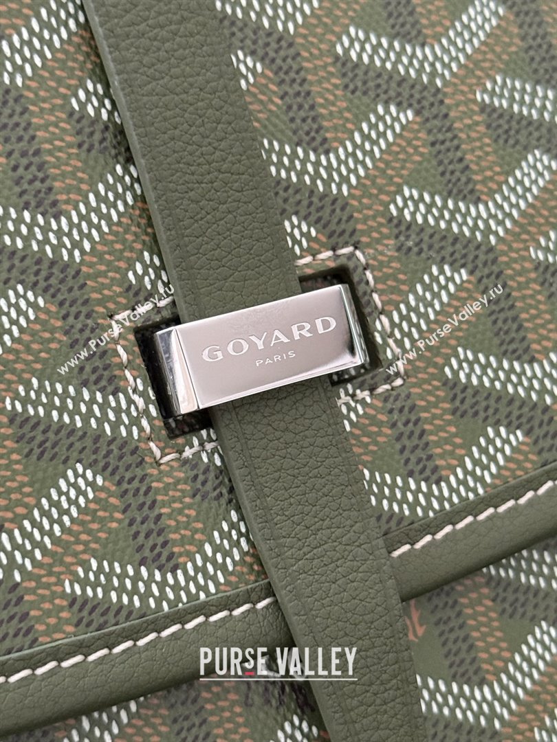 Goyard Belvedere PM Crossbody Bag 8016 Khaki Green 2025 (ZH-26011504)