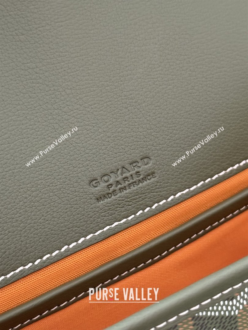 Goyard Belvedere PM Crossbody Bag 8016 Khaki Green 2025 (ZH-26011504)