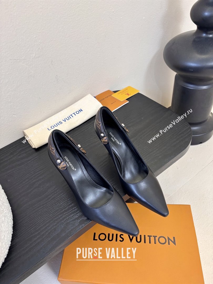 Louis Vuitton Legacy Pump 9cm in Black Calfskin 2026 (MD-26010703)